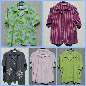 5 Blouse Bundle - XL